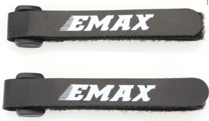 2 шт. EMAX LiPo Аккумуляторный ремень с пряжкой 250 мм для RC FPV Racing Дрон Фиксированный 12x250 мм — изображение 2