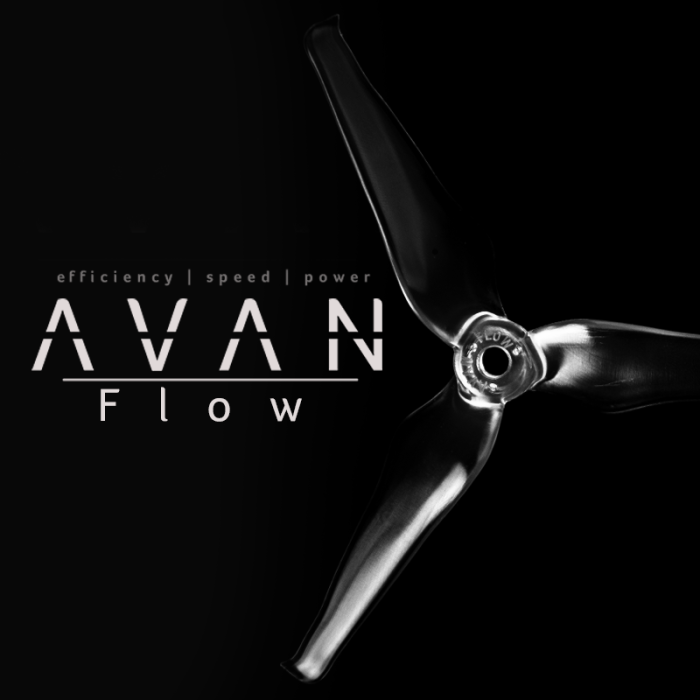 5-дюймовый пропеллер Avan Flow 5x4.3x3 FPV Racing Propeller-1 SET(2CW+2CCW) — изображение 3
