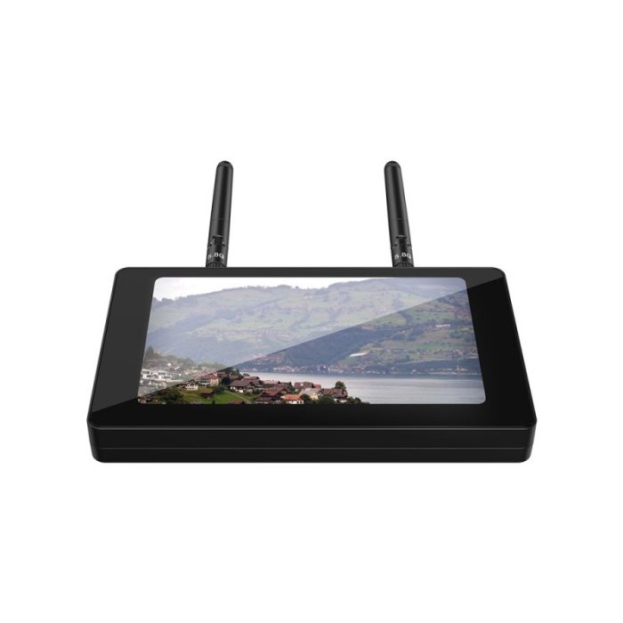 5-дюймовый IPS-монитор DVR 5.8G 40CH Встроенный аккумулятор приемника — изображение 5
