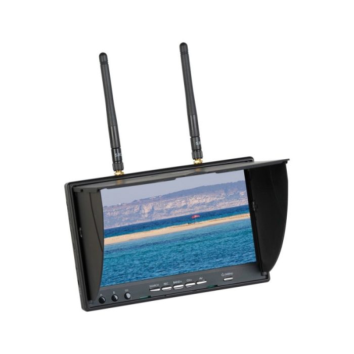 7-дюймовый LCD5802D-мониторный видеорегистратор 5.8G 40CH Встроенный приемник — изображение 6