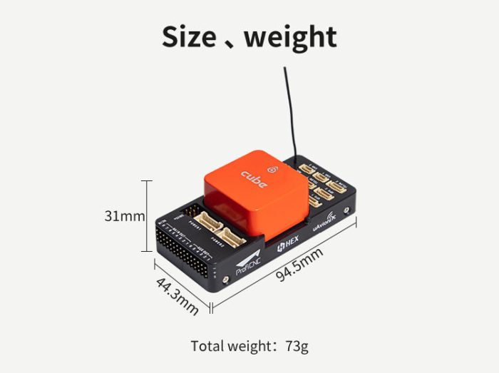 Cube Orange FD Стандартный набор (несущая плата ADS-B) — изображение 13
