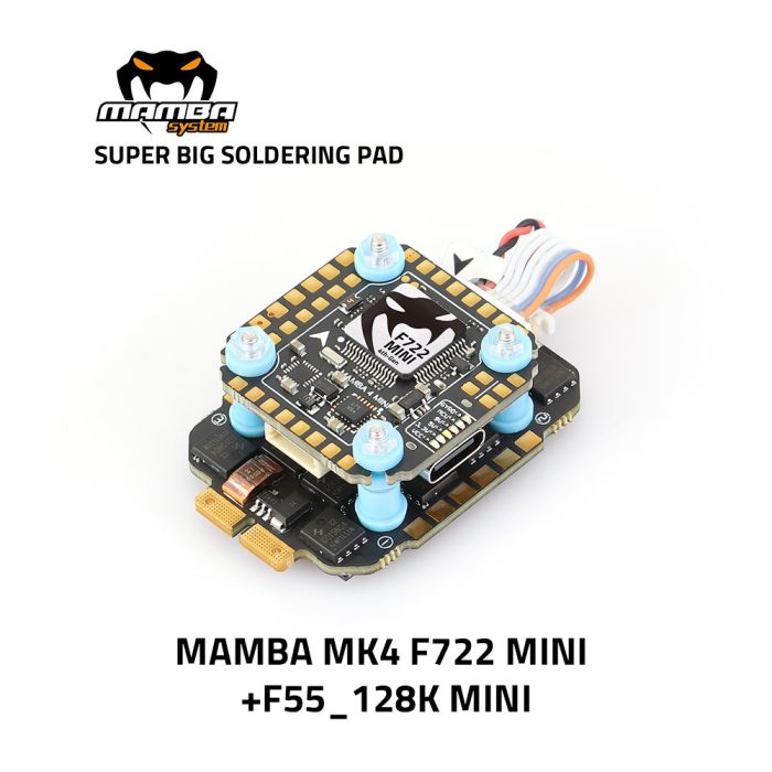 ВЫБОР ПОБЕДИТЕЛЕЙ-MAMBA MK4 F722 MINI F40/Reactor 44A/66A Полетный контроллер MINI Стек 20 мм/м2 — изображение 32