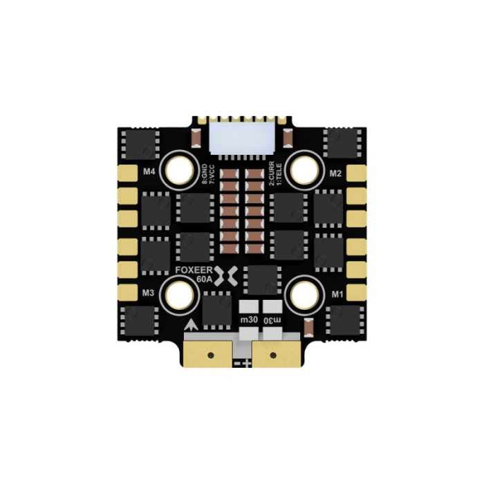 Жатка Foxeer F4 Mini 128K 4в1 BL32 60А ESC 9 ~ 40 В 20 * 20 мм M3 — изображение 2