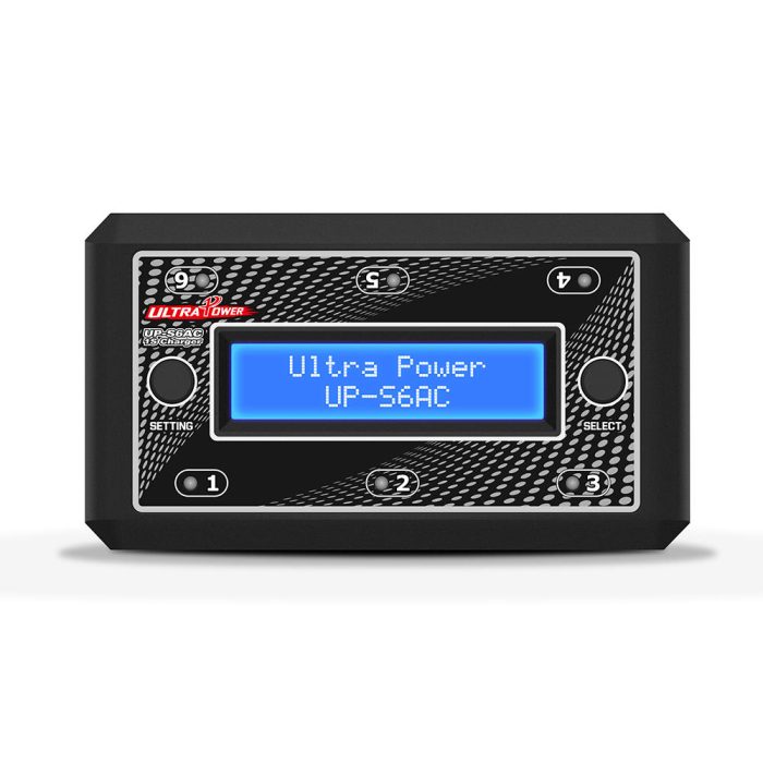 Зарядное устройство Ultra Power UP-S6AC 6x4,35 Вт 1S AC-DC LiPO-LiHV с Micro MX MCPX JST — изображение 3