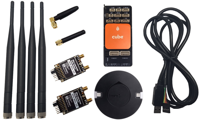 КОМБО: Cube Orange (ADS-B) с Here3 и набором телеметрии RFD900x-US — изображение 3
