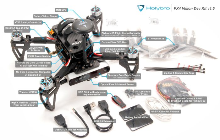 Комплект разработчика PX4 Vision V1.5 — изображение 14