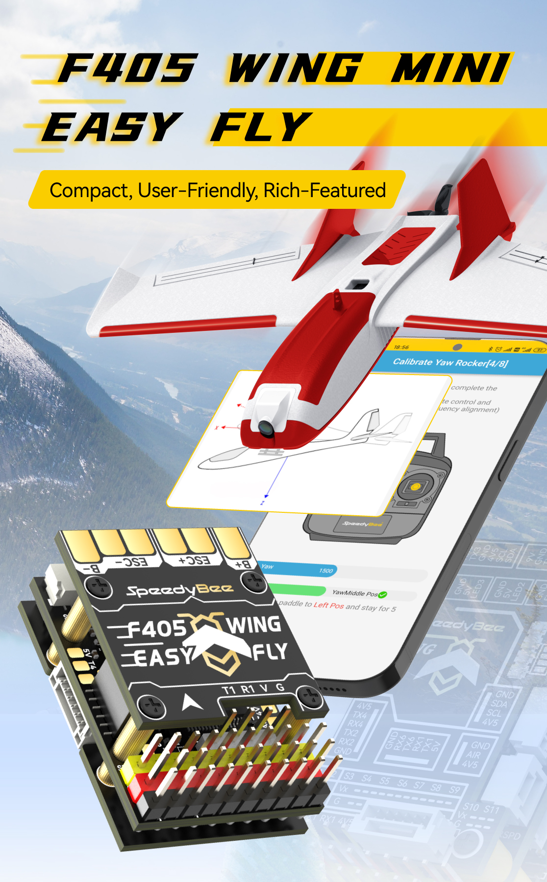 SpeedyBee F405 Wing Mini Easy fly SpeedyBee F405 Wing Mini Easy fly