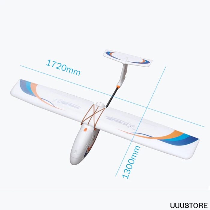 Планер Skywalker 1720 FPV - 8 каналов 10 км Расстояние 25 мин 1720 мм FPV EPO Самолет RC Самолет — изображение 5