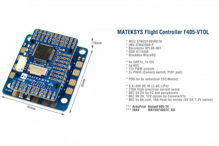 - Полетный контроллер F405-VTOL — изображение 2