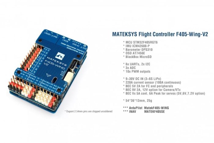 - Полетный контроллер F405-WING-V2 — изображение 2