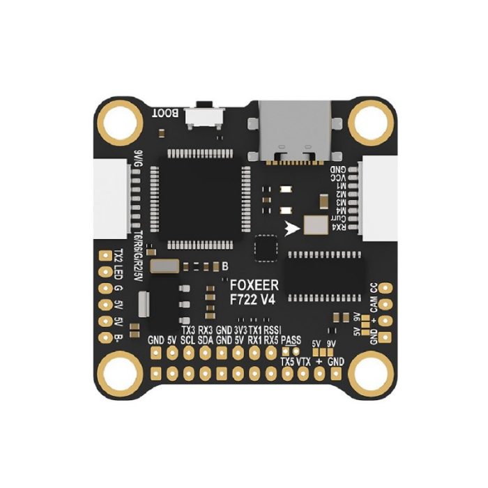 Полетный контроллер Foxeer F722 V4 X8 DJI Type-C — изображение 2