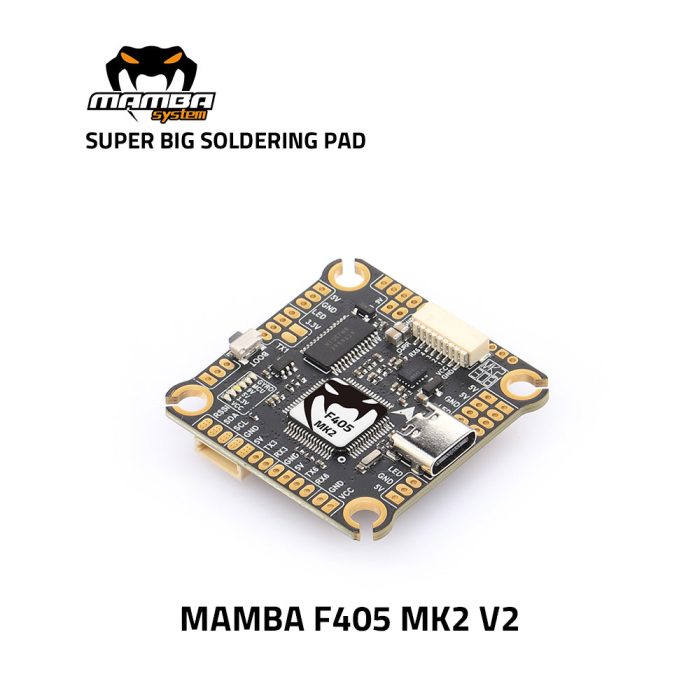 Полетный контроллер MAMBA F405MK2 V2 F40MK2/F55 стек 30 мм/м3 — изображение 3