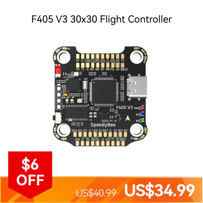 Полетный контроллер SpeedyBee F405 V3 30x30