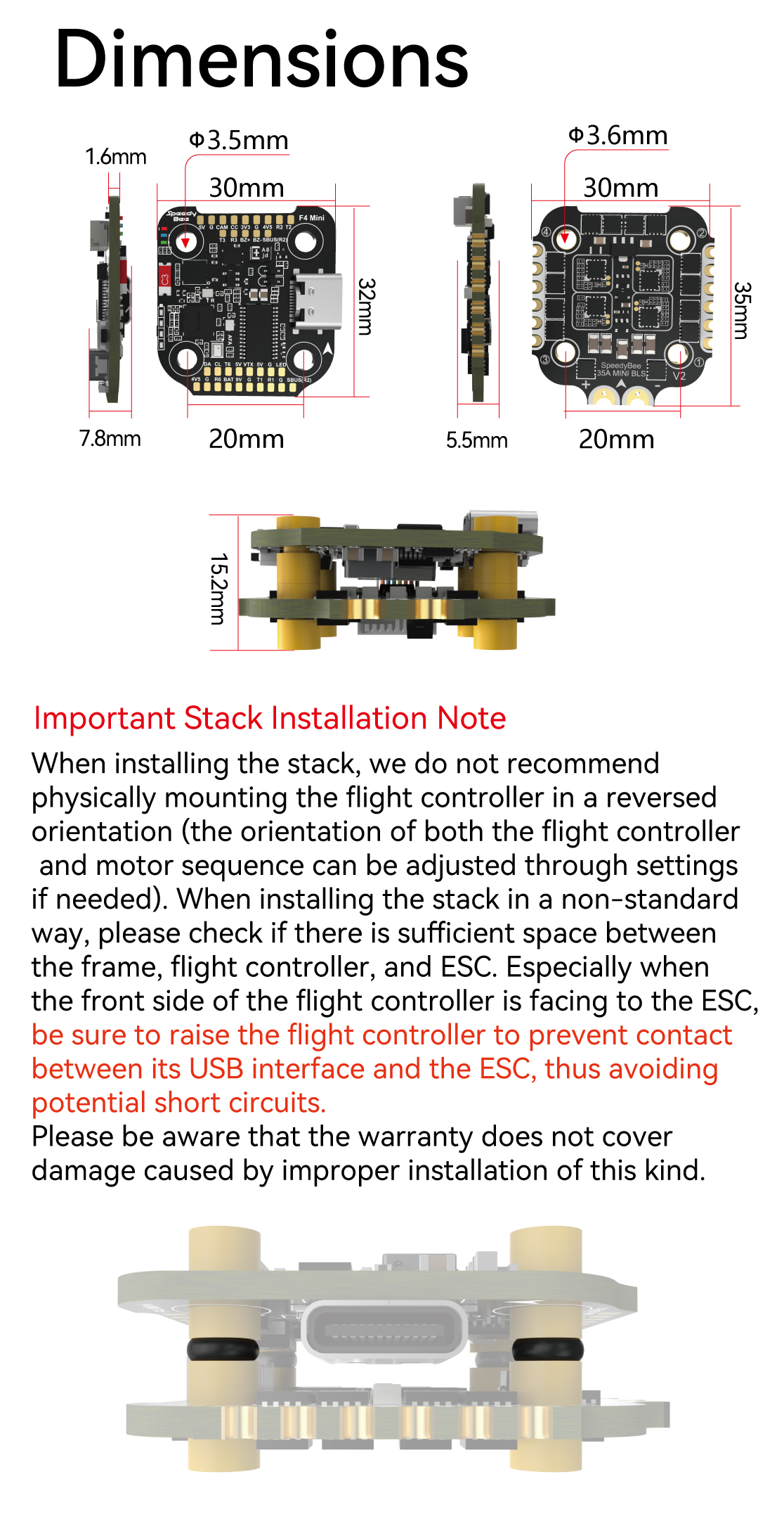 SpeedyBee F405 V3 STACK SpeedyBee F405 V3 STACK