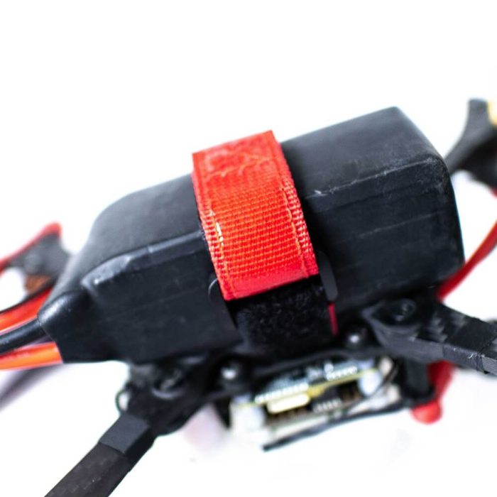 ★2 шт. EMAX LiPo Аккумуляторный ремень с резиной 260 мм для RC FPV Racing Дрон Фиксированный — изображение 5