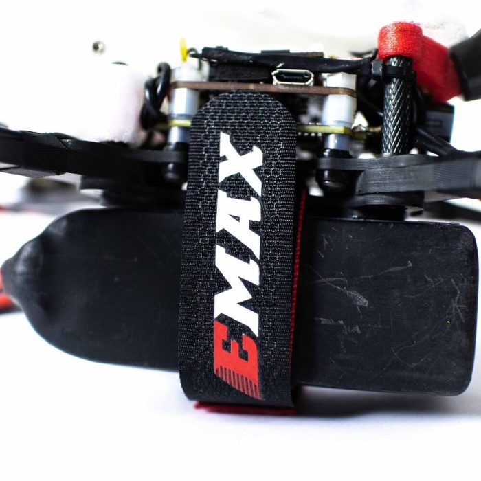 ★2 шт. EMAX LiPo Аккумуляторный ремень с резиной 260 мм для RC FPV Racing Дрон Фиксированный — изображение 7