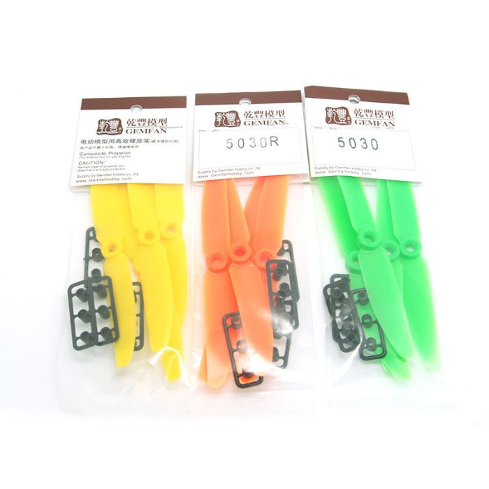 ★5-дюймовый 5030 Gemfan Quadcopter Prop Set-2CW и 2CCW для FPV Racing дрон — изображение 12