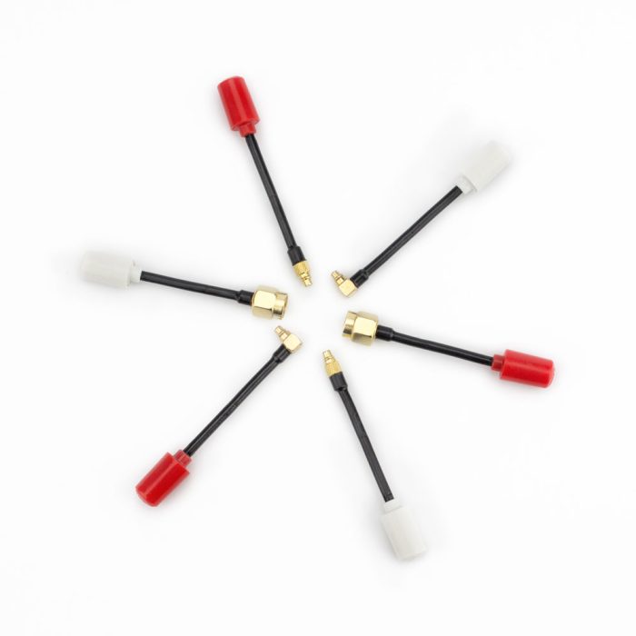 ★Антенна EMAX Nano 5.8G FPV - RHCP-LHCP 50 мм UFL-SMA-MMCX-MMCX Угол для гоночного дрона — изображение 3