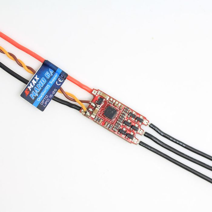 ★EMAX Nano Series ESC 6A BLHELI Oneshot 125 1-2s 7g Для мультикоптеров Fpv racing — изображение 6