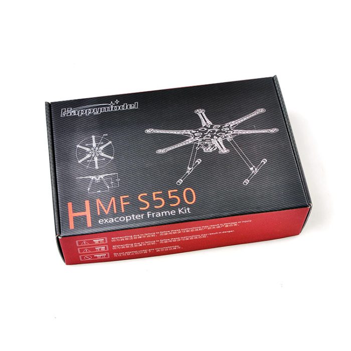★HMF S550 F550 Комплект рамы гексакоптера Паяная центральная пластина с Gopro Gimbal FPV Combo — изображение 7