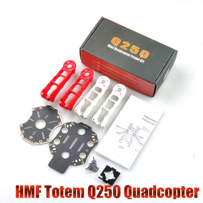 ★HMF Totem Q250 250 мм 4-осевой комплект рамы квадрокоптера FPV дрон DIY — изображение 5