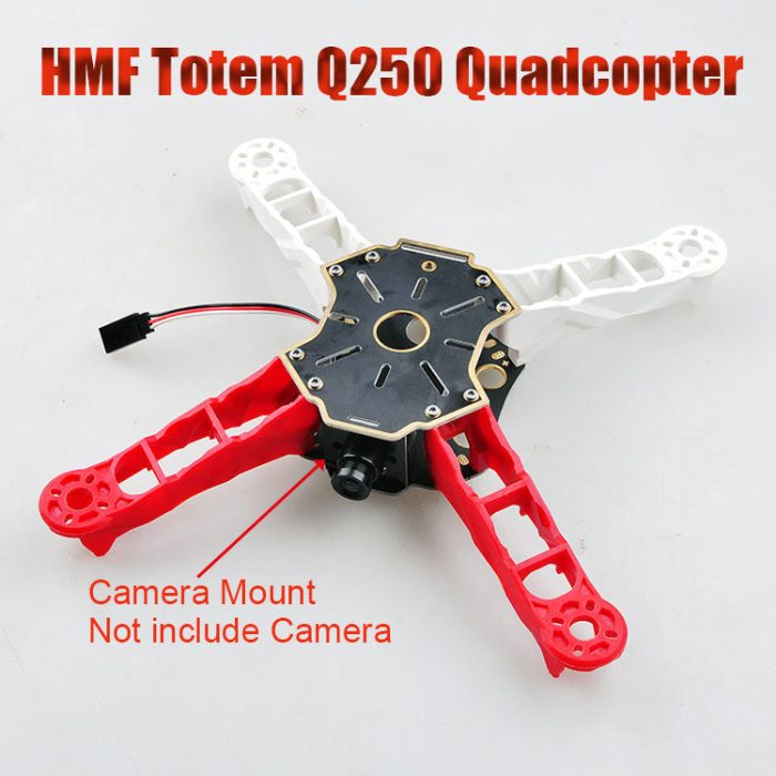★HMF Totem Q250 250 мм 4-осевой комплект рамы квадрокоптера FPV дрон DIY — изображение 6