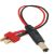 ★K-046 DC (2.1 или 2.5) на штекер Deans с силиконовым проводом 16AWG L=15 см