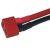 ★M017 Вилка Deans с силиконовым проводом 14AWG L=10 см