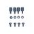 ★Nighthawk 200 Parts - Нейлоновые стойки для полетного контроллера и платы PDB
