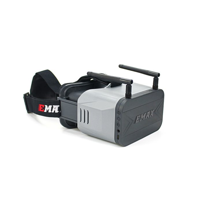 EMAX 5.8G 4.3 дюйма Transporter 2 Goggle с двумя антеннами для гоночного дрона FPV — изображение 3