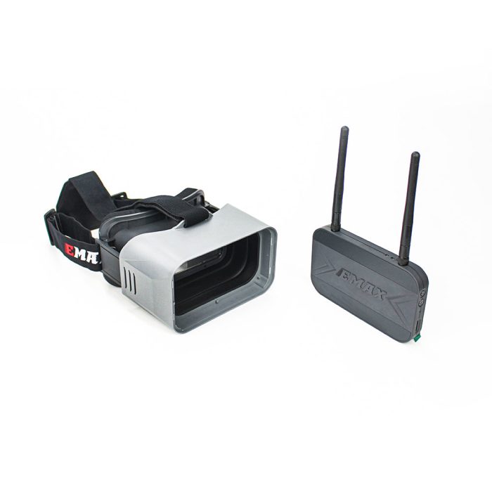 EMAX 5.8G 4.3 дюйма Transporter 2 Goggle с двумя антеннами для гоночного дрона FPV — изображение 5