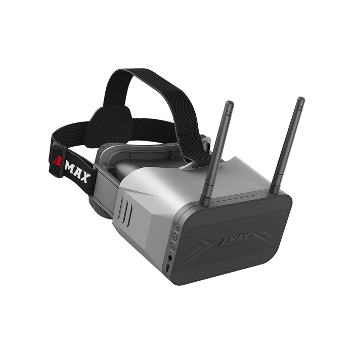 EMAX 5.8G 4.3 дюйма Transporter 2 Goggle с двумя антеннами для гоночного дрона FPV — изображение 7