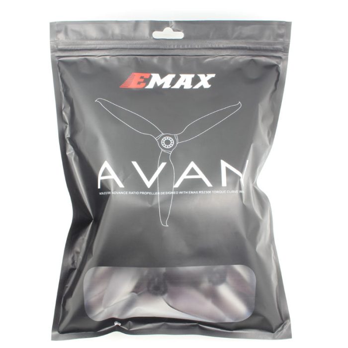 EMAX AVAN-R PROPELLER - 1 КОМПЛЕКТ BULK-2 CW+2 CCW 5-дюймовый 3-лопастной гоночный винт FPV — изображение 18