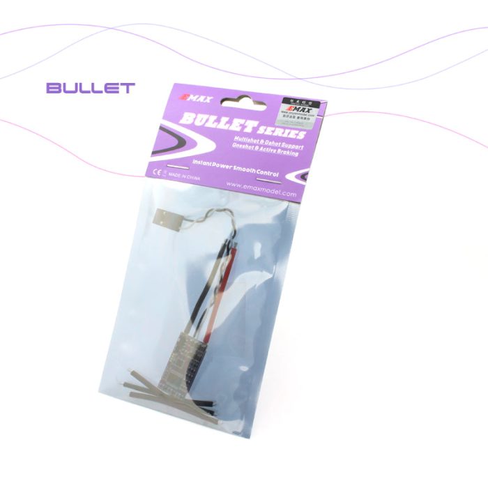 EMAX BLHELI_S Bullet Series 35A 3-6S ESC 6.3g Поддержка Onshot42 Multishot — изображение 11