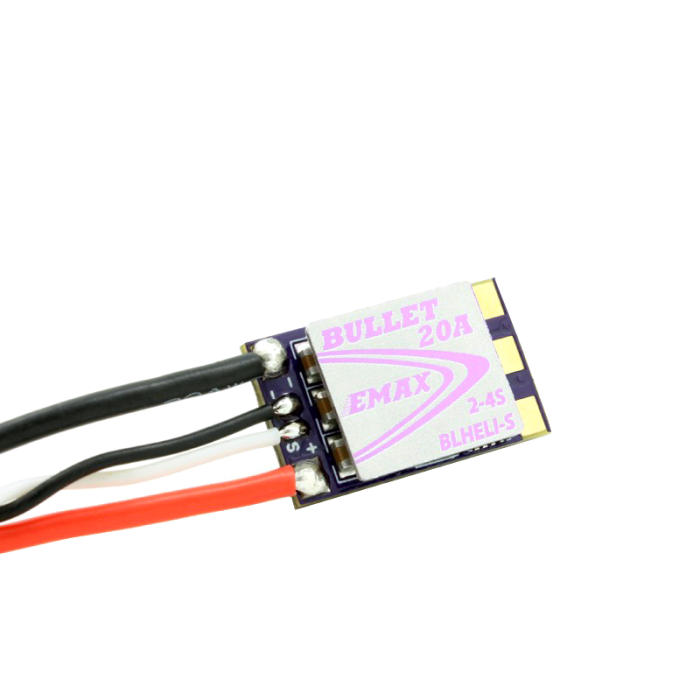 EMAX D-SHOT Bullet Series 20A 2-4S BLHELI_S ESC 3.5G Поддержка Onshot42 Multishot — изображение 2