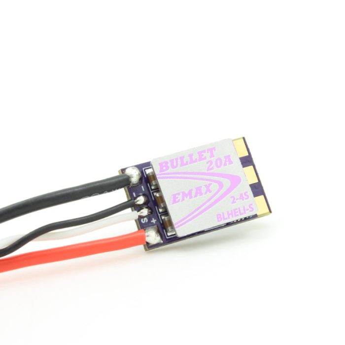 EMAX D-SHOT Bullet Series 20A 2-4S BLHELI_S ESC 3.5G Поддержка Onshot42 Multishot — изображение 6