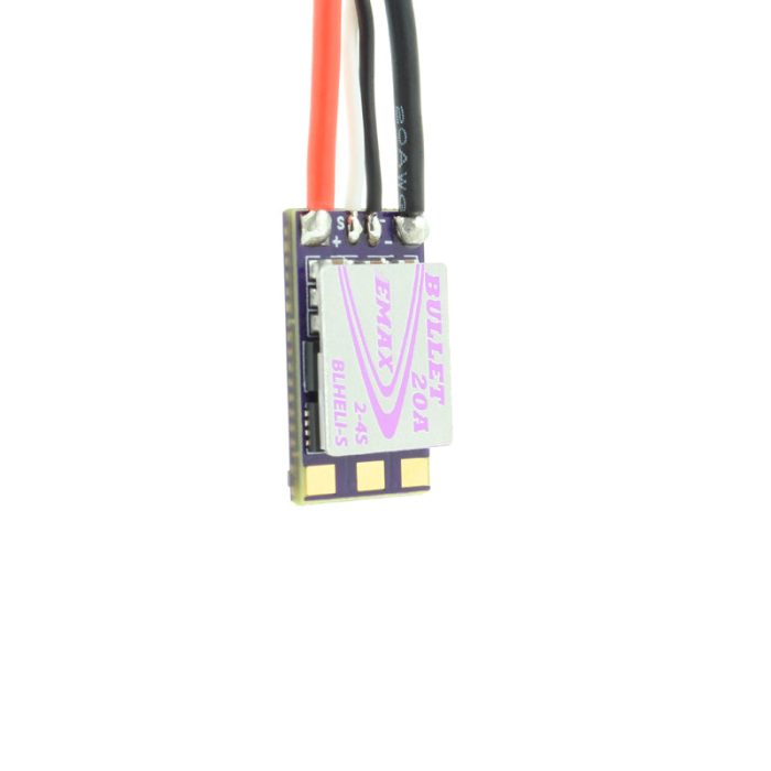 EMAX D-SHOT Bullet Series 20A 2-4S BLHELI_S ESC 3.5G Поддержка Onshot42 Multishot — изображение 9