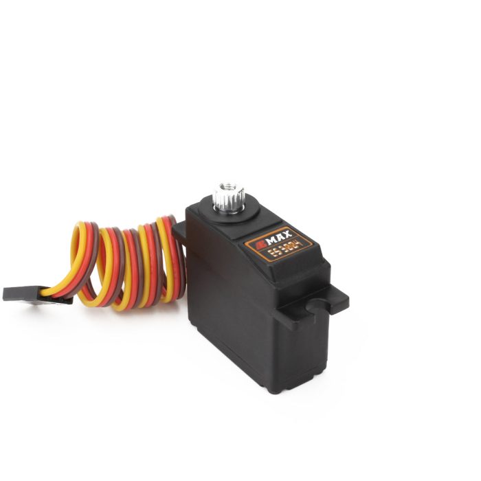 EMAX ES3004 17 г 3,5 кг 0,13 сек 23 т металлический шестеренчатый аналоговый сервопривод для радиоуправляемого самолета ES3104 обновление — изображение 5