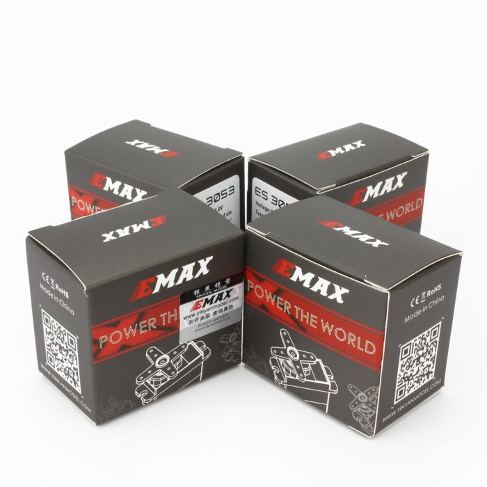 EMAX ES3004 17 г 3,5 кг 0,13 сек 23 т металлический шестеренчатый аналоговый сервопривод для радиоуправляемого самолета ES3104 обновление — изображение 12