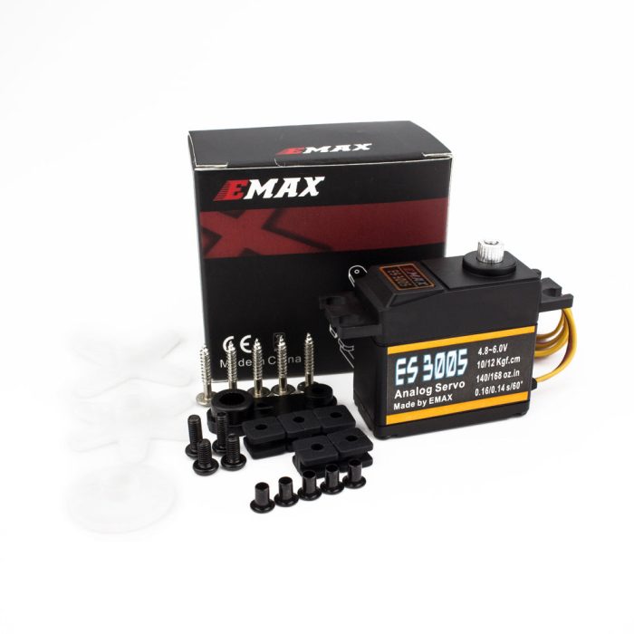 EMAX ES3005 42g Металлический аналоговый сервопривод для RC Самолет Водонепроницаемый — изображение 9