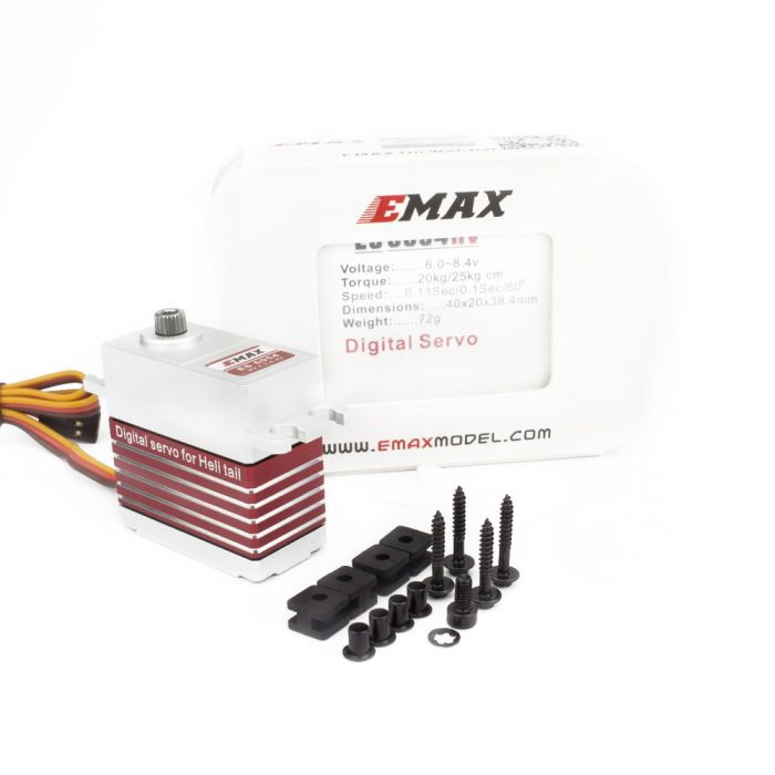 EMAX ES6054 Первоклассный бесщеточный цифровой сервопривод с металлическим корпусом Высоковольтный сервопривод с металлическим корпусом Высоковольтный сервопривод для модели RC — изображение 7