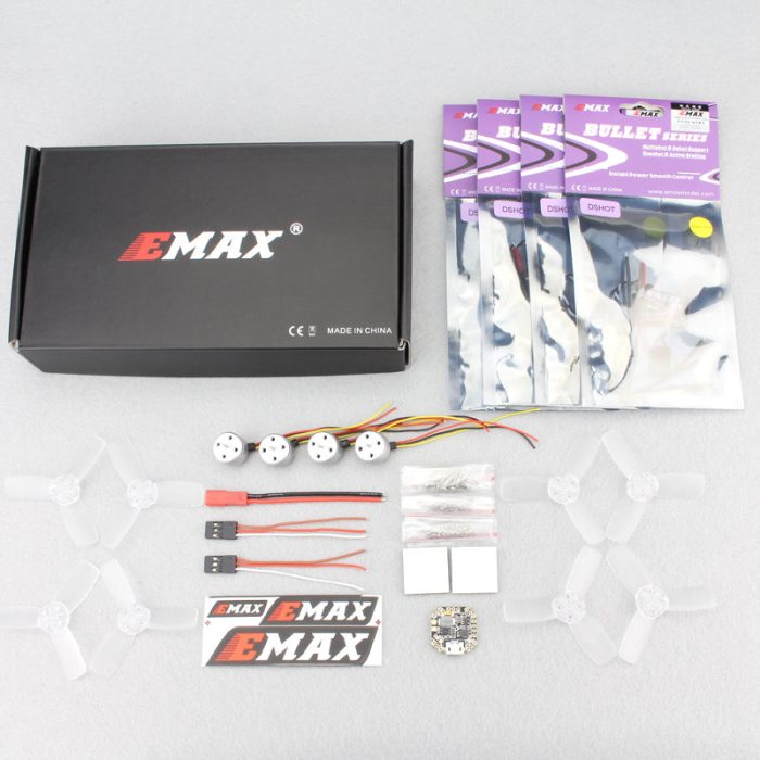 EMAX F3 Femto 6A Bullet BLHeli_S ESC RS1104 5250KV Двигатель T2345 Комбинированная система питания пропеллера — изображение 8