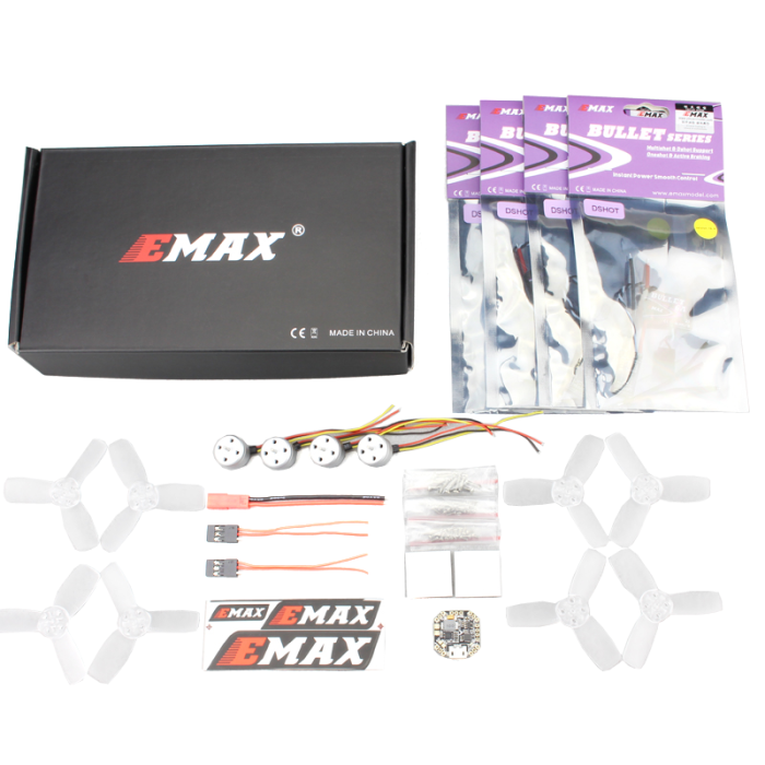 EMAX F3 Femto 6A Bullet BLHeli_S ESC RS1104 5250KV Двигатель T2345 Комбинированная система питания пропеллера — изображение 9