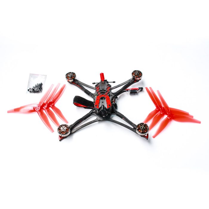 Emax Hawk Apex 5-дюймовый гоночный дрон FPV BNF с STM32F722 4IN1 25A ESC HD zero Runcam Nano HD zero — изображение 24