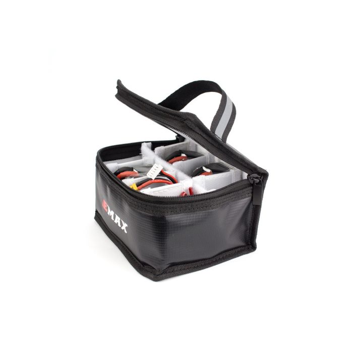 Emax Lipo Safe RC Lipo Батарея Безопасная Сумка 155 * 115 * 90 мм Со светящимся для RC Самолет Tinyhawk Дрон Сумка — изображение 4