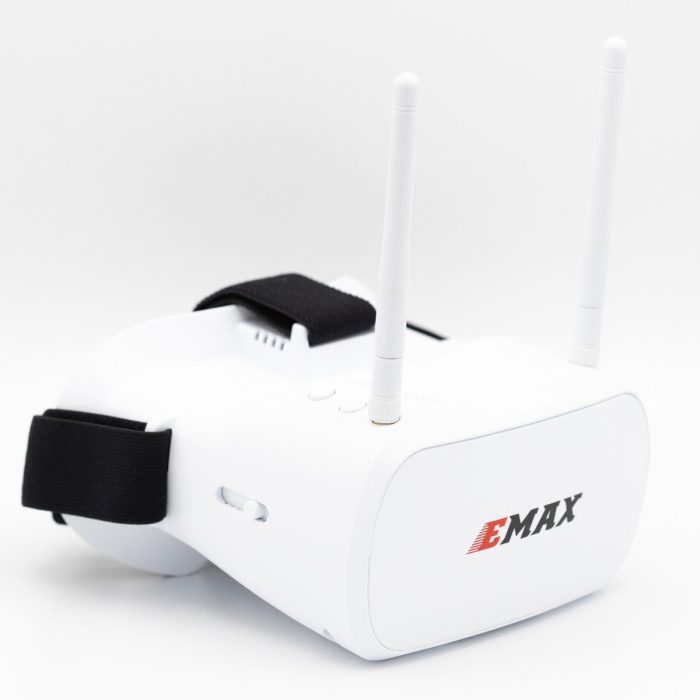 Emax Tinyhawk 5.8G 48CH Diversity FPV Очки 4,3 дюйма 480 * 320 Видеогарнитура с двумя антеннами 4,2 В 1800 мАч Батарея для RC Дрон — изображение 7