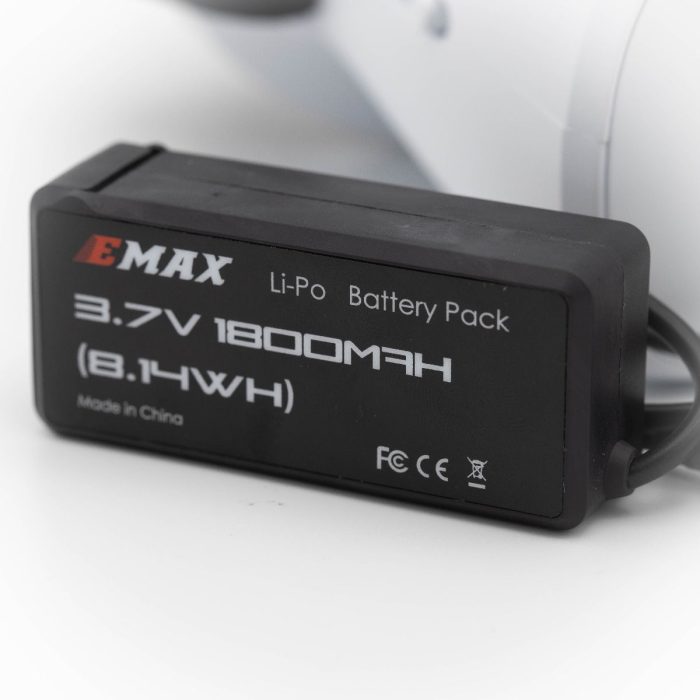 Emax Tinyhawk 5.8G 48CH Diversity FPV Очки 4,3 дюйма 480 * 320 Видеогарнитура с двумя антеннами 4,2 В 1800 мАч Батарея для RC Дрон — изображение 8