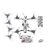 EMAX Tinyhawk Freestyle 115 мм F411 2S 1103 7000KV 2,5-дюймовый гоночный дрон FPV BNF — изображение 22