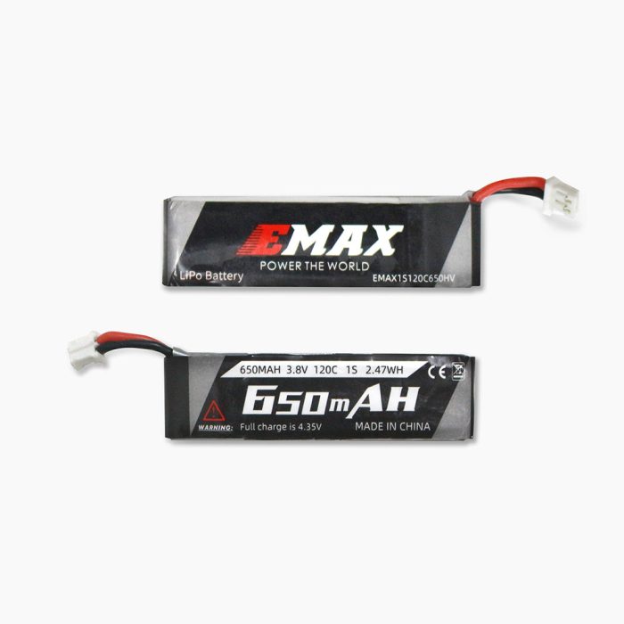 Emax Tinyhawk Indoor FPV Racing Drone Запасная часть 1S 120C HV 650 мАч Lipo Батарея (1 шт.) — изображение 6
