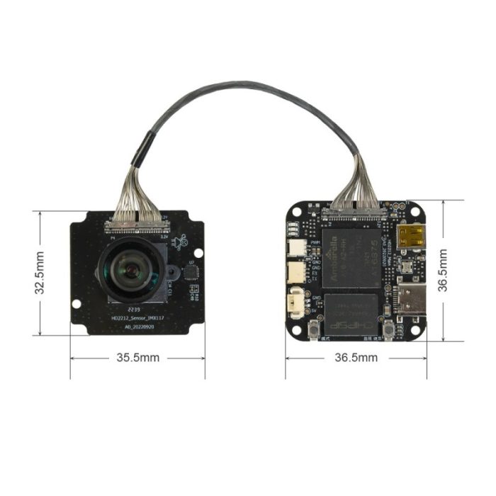 Foxeer 4K Ambarella A12 Камера БПЛА PWM Пульт дистанционного управления WiFi Объектив без искажений ТВ Выход Micro HDMI (новая версия) — изображение 3